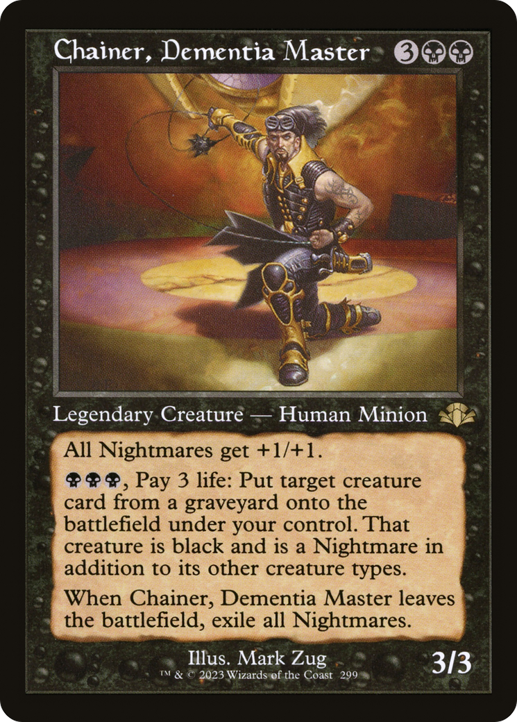 Image of Chainer, Dementia Master (Retro) [Dominaria Remastered]