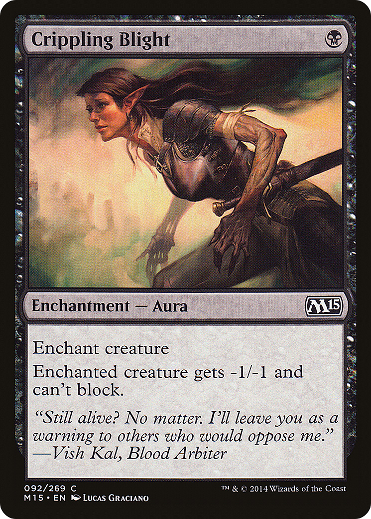 Image of Crippling Blight [Magic 2015]