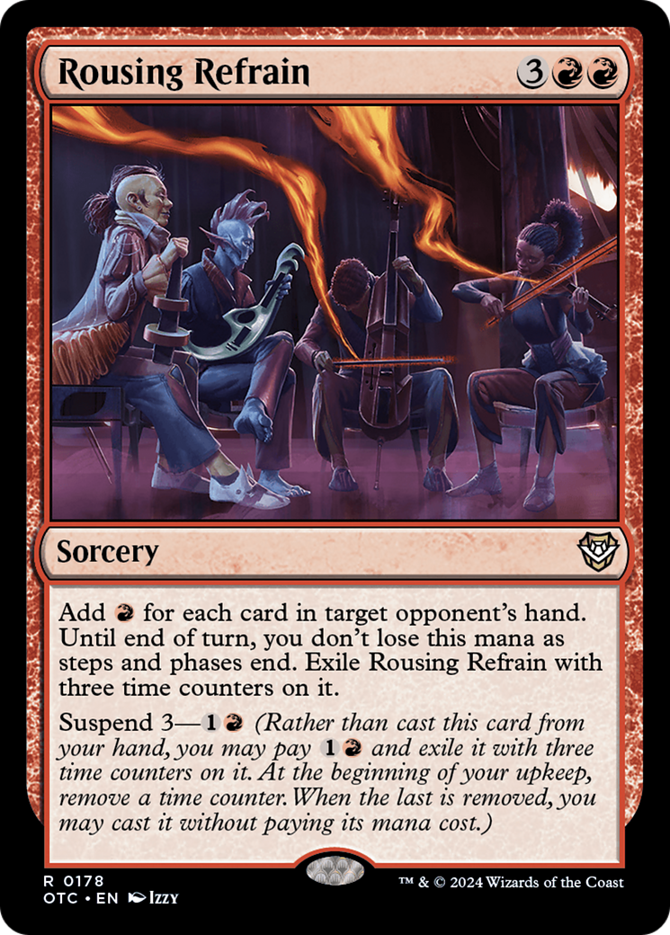 Image of Rousing Refrain [Outlaws of Thunder Junction Commander]