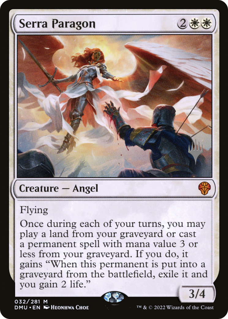 Image of Serra Paragon (Promo Pack) [Dominaria United Promos]