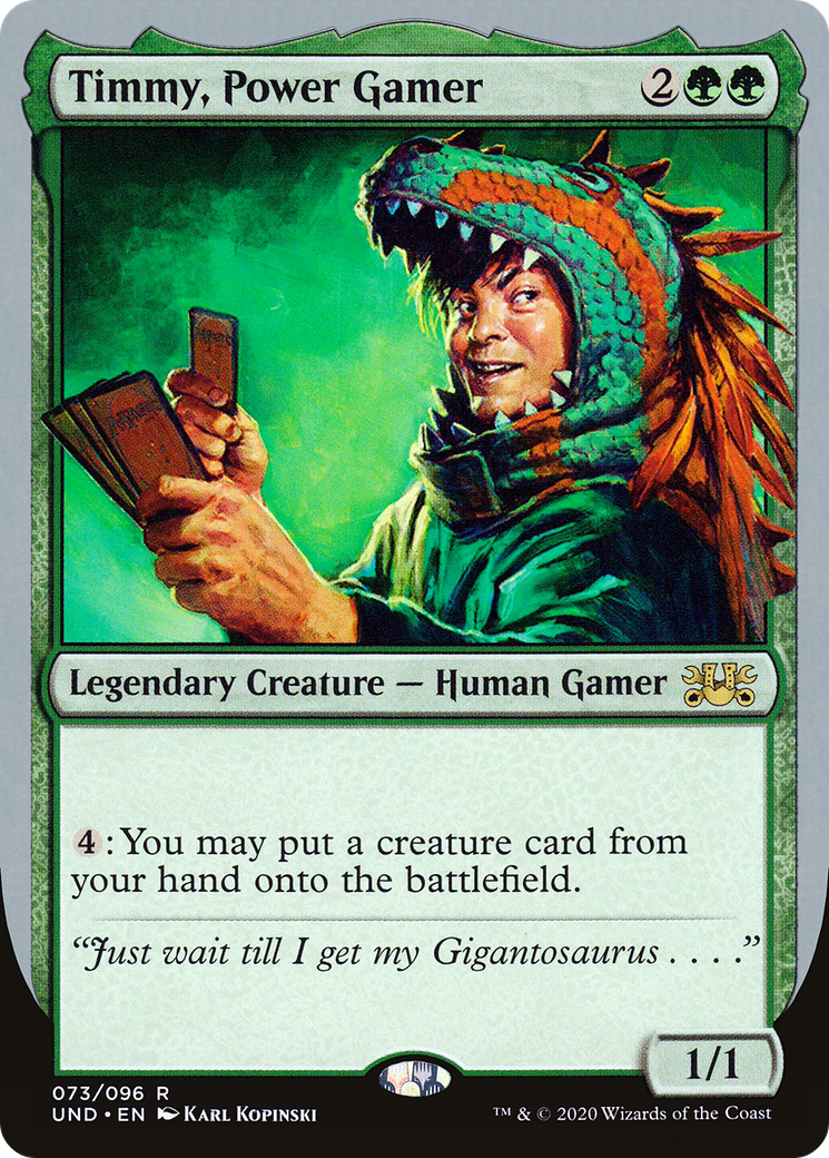 Image of Timmy, Power Gamer [Unsanctioned]