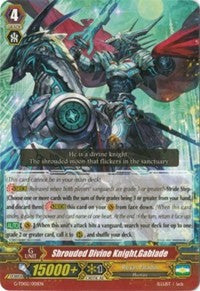Image of Shrouded Divine Knight, Gablade (Foil) (G-TD02/001EN) [Divine Swordsman of the Shiny Star]