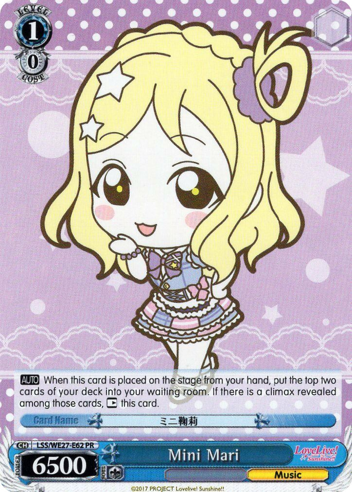Image of Mini Mari (LSS/WE27-E62 PR) (Promo) [Love Live! Sunshine!! Extra Booster]