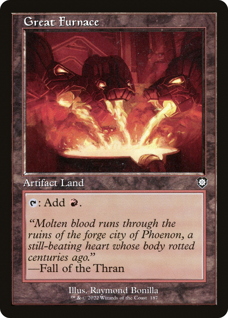 Image of Great Furnace (Retro) [The Brothers' War Commander]