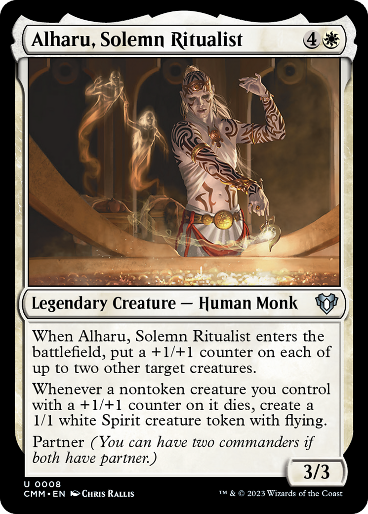 Image of Alharu, Solemn Ritualist [Commander Masters]