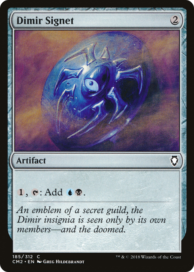 Image of Dimir Signet [Commander Anthology Volume II]