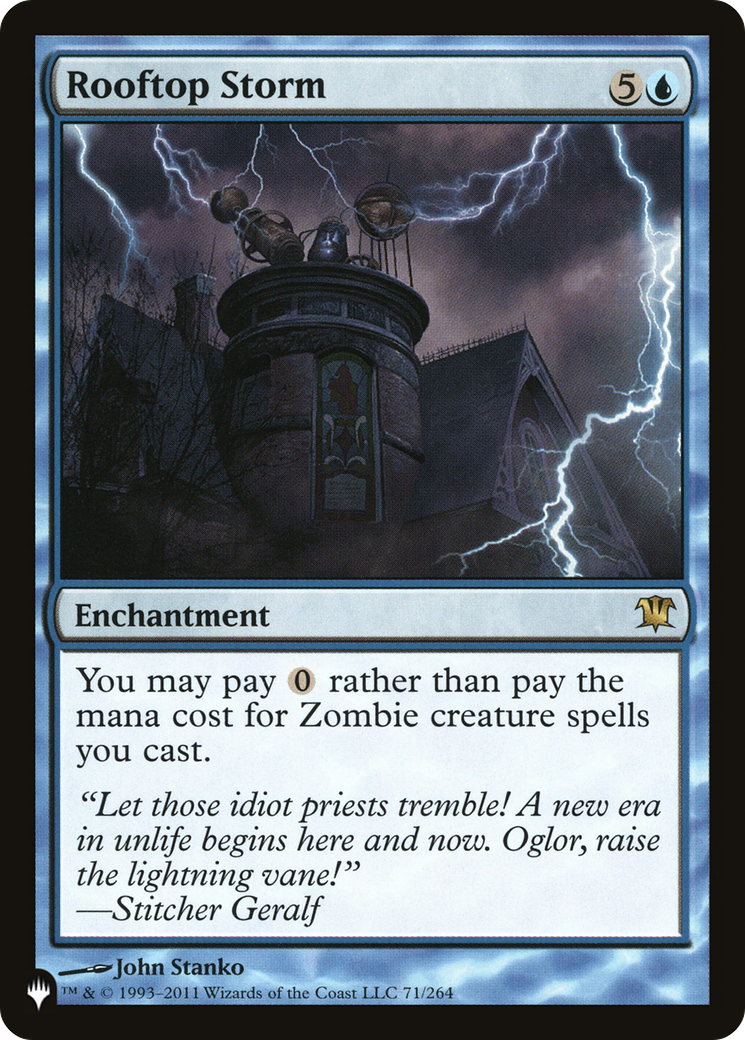 Image of Rooftop Storm [The List]