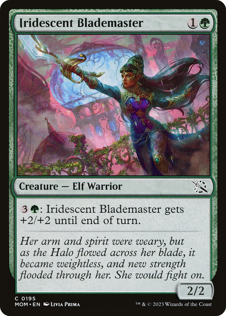 Image of Iridescent Blademaster [March of the Machine]