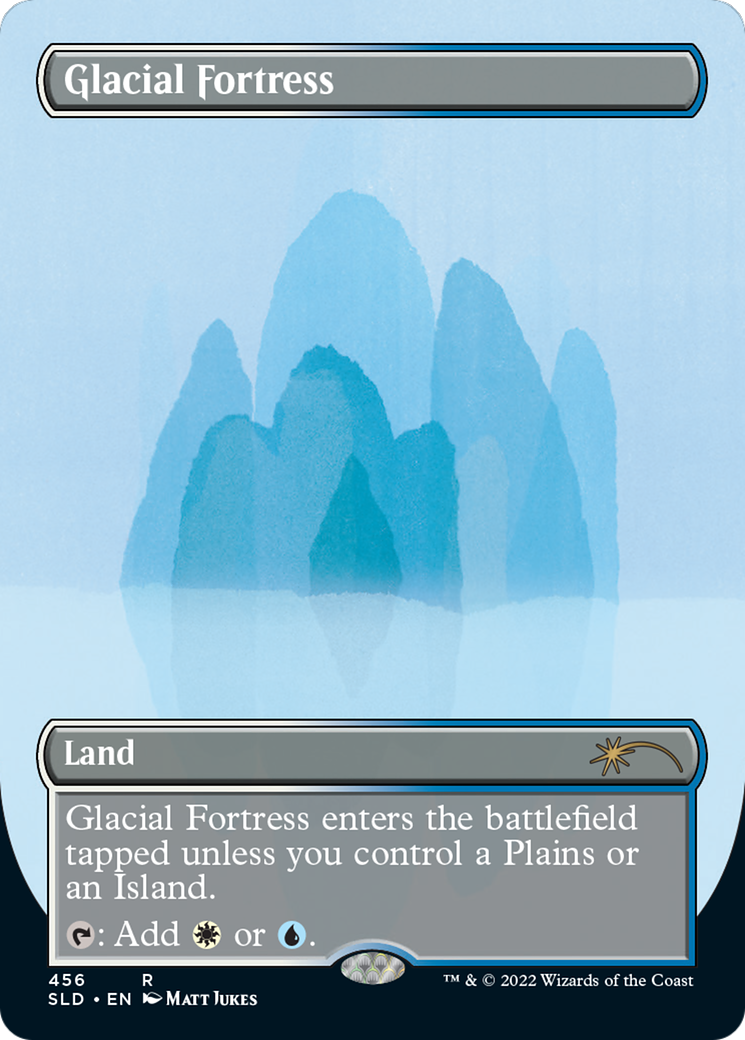 Image of Glacial Fortress (Borderless) [Secret Lair Drop Series]