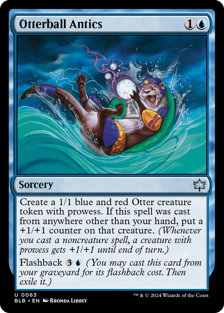 Image of Otterball Antics [Bloomburrow]