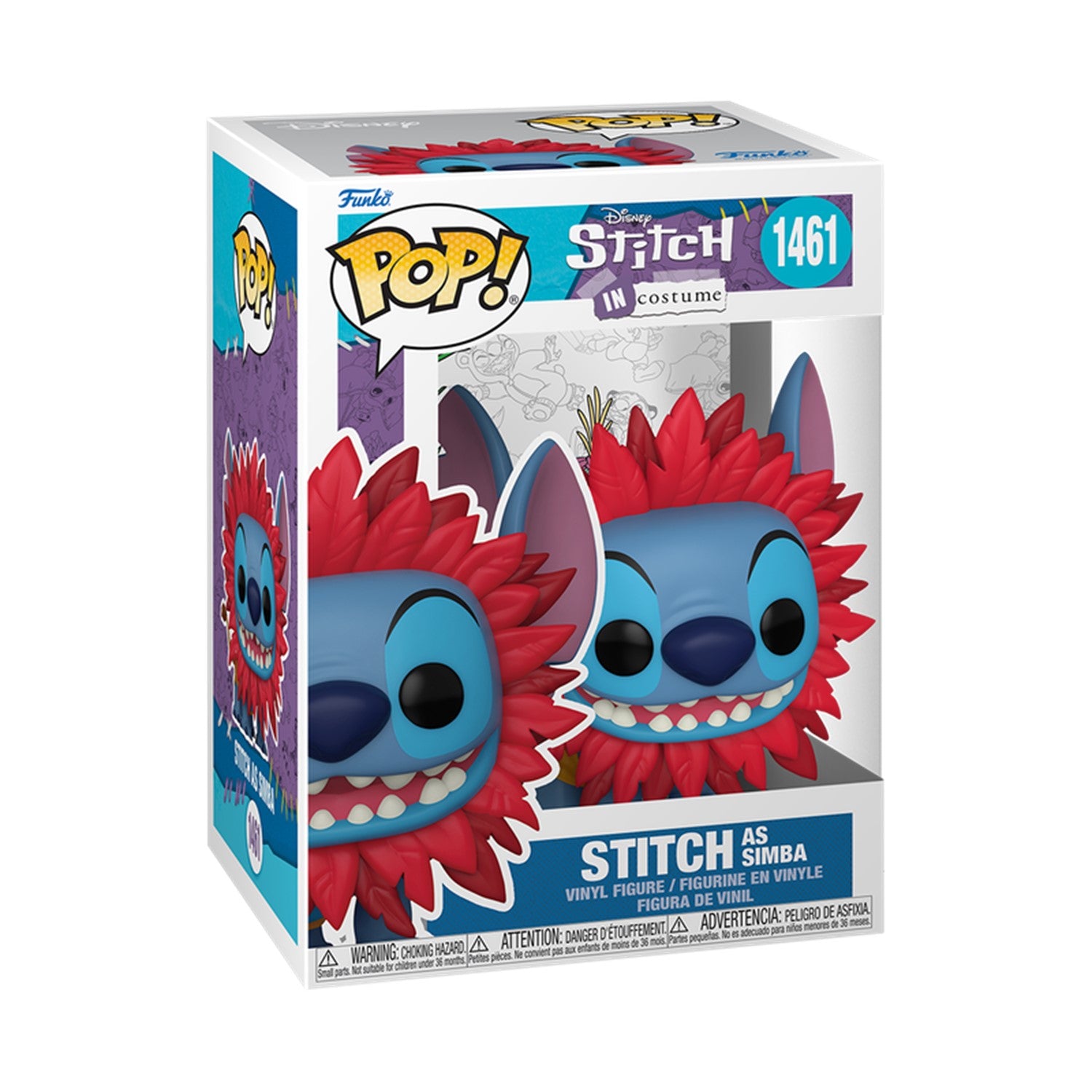 Image of Stitch as Simba (Stitch In Costume) #1461