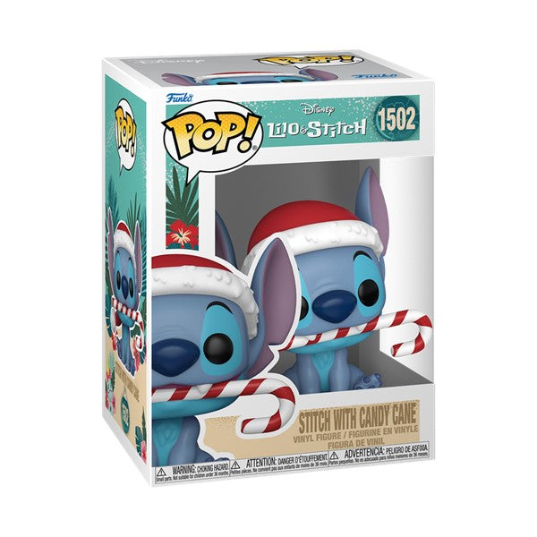 Image of Funko POP! Disney Lilo & Stitch - Stitch & Candy Cane (1502)