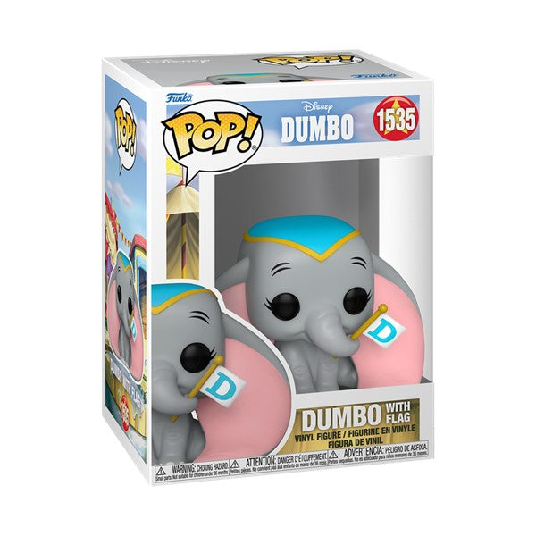 Image of Dumbo With Flag (Disney) #1535