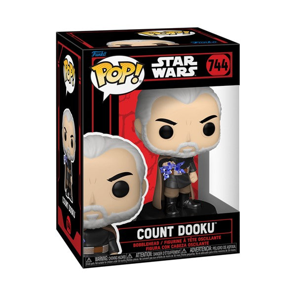 Image of Star Wars Dark Side Count Dooku Funko Pop! Vinyl Figure #744