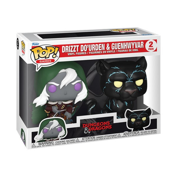 Image of Drizzt Do'Urden & Guenhwyvar 2-Pack (Dungeons & Dragons)
