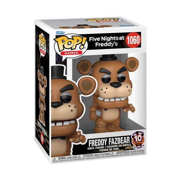 Image of Funko Pop! Games: FNAF 10TH Anniversary Freddy #1060