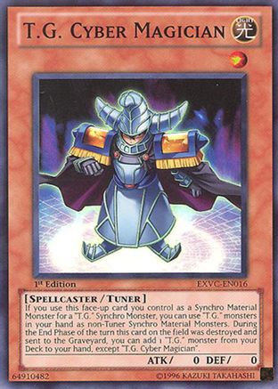 Image of T.G. Cyber Magician [EXVC-EN016] Super Rare