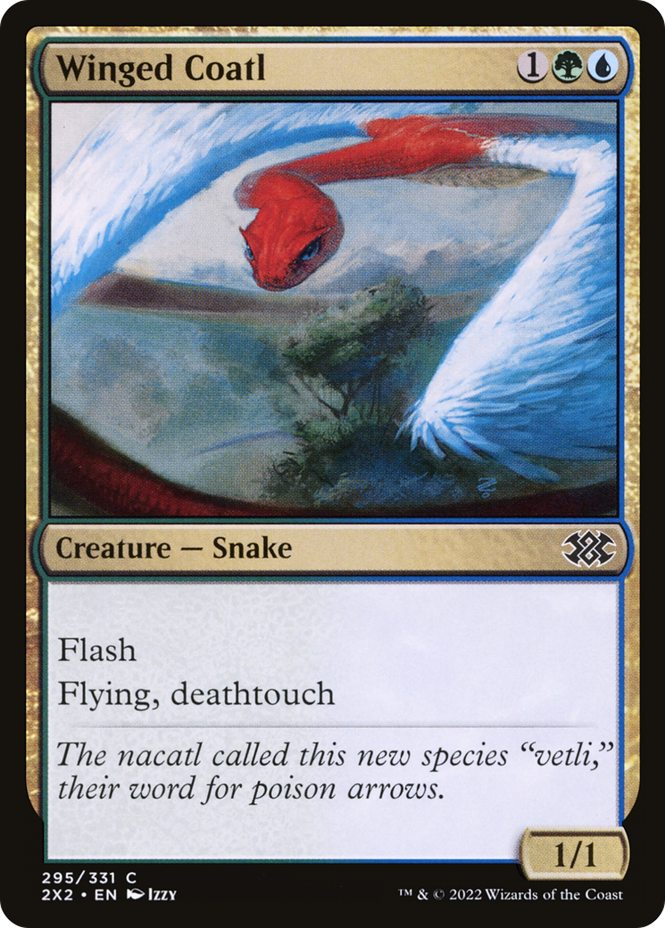 Image of Winged Coatl [Double Masters 2022]