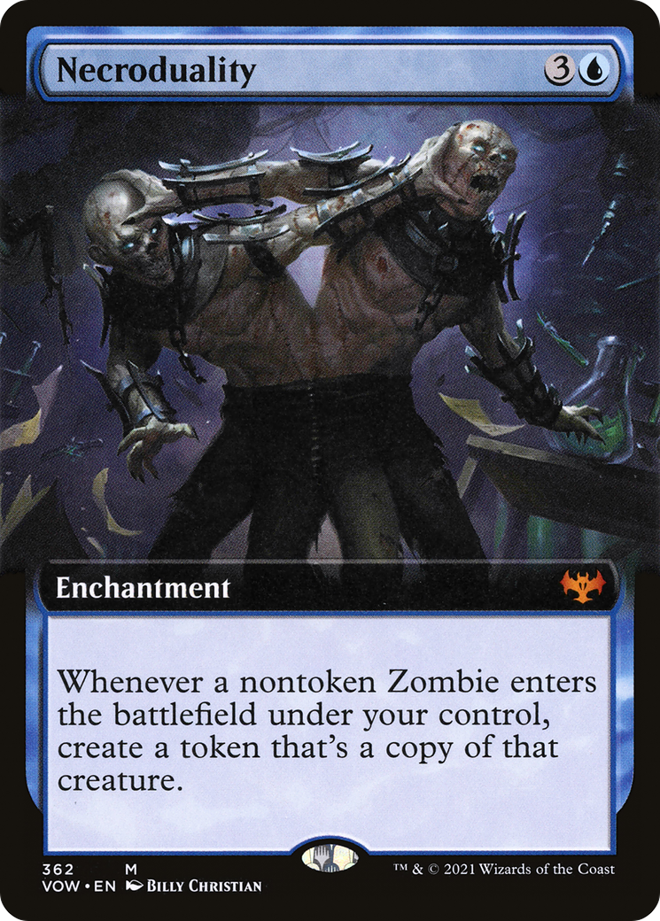 Image of Necroduality (Extended Art) [Innistrad: Crimson Vow]