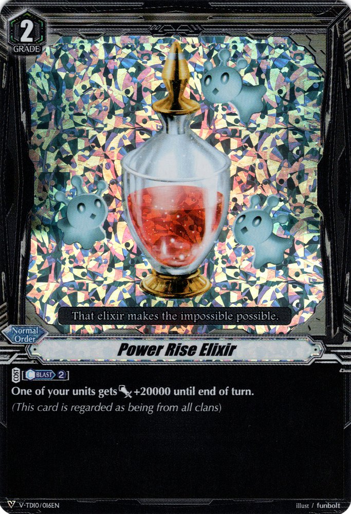 Image of Power Rise Elixir (Parallel Foil) (V-TD10/016EN) [Chronojet]
