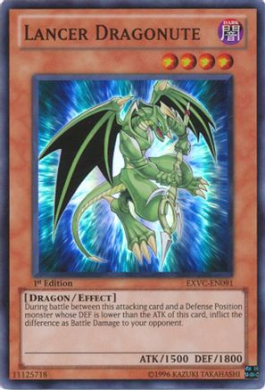 Image of Lancer Dragonute [EXVC-EN091] Super Rare