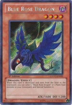 Image of Blue Rose Dragon [EXVC-EN099] Secret Rare