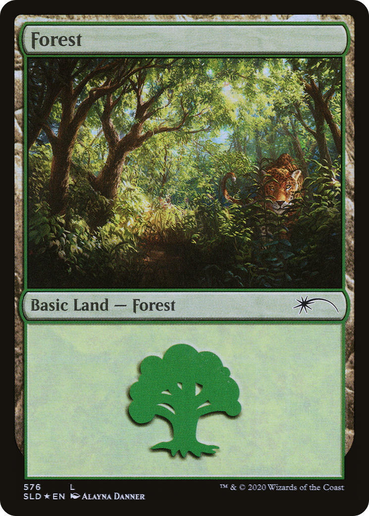 Image of Forest (Cats) (576) [Secret Lair Drop Promos]