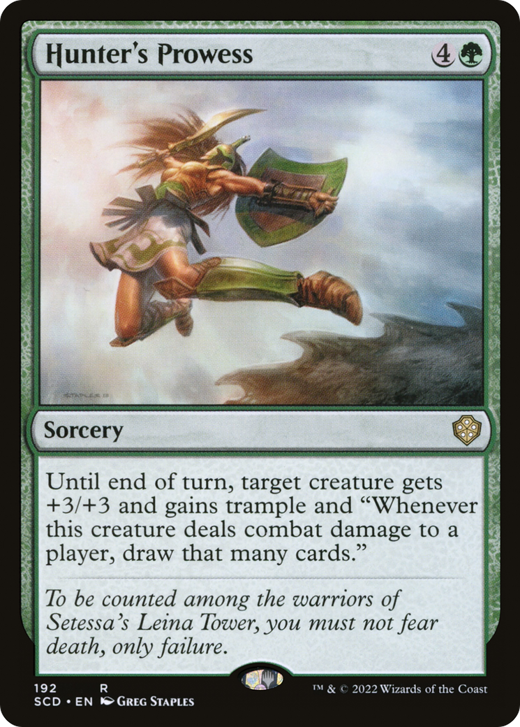 Image of Hunter's Prowess [Starter Commander Decks]