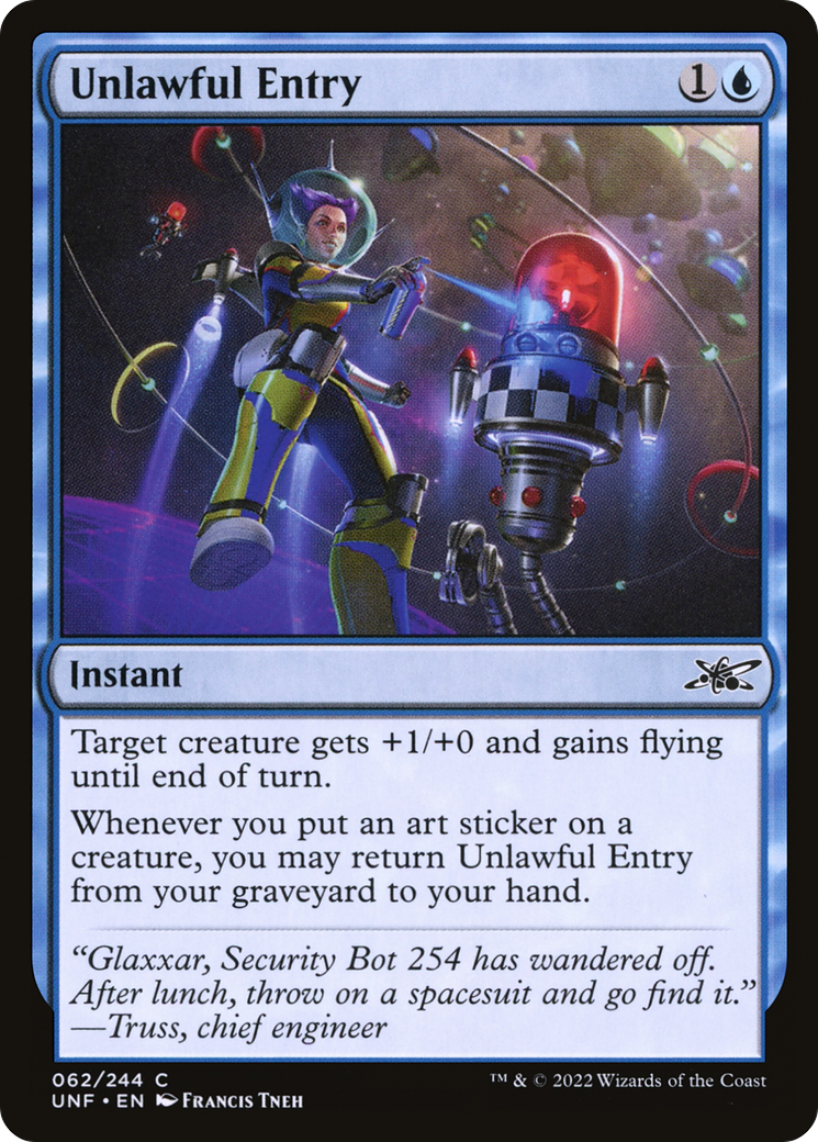 Image of Unlawful Entry [Unfinity]
