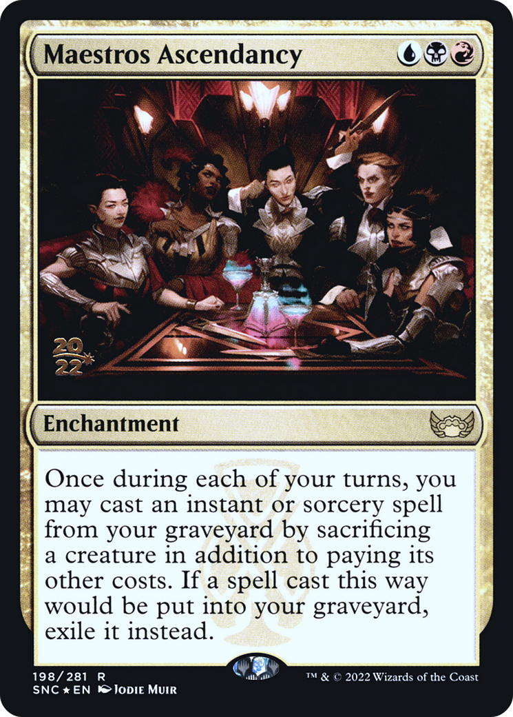 Image of Maestros Ascendancy [Streets of New Capenna Prerelease Promos]