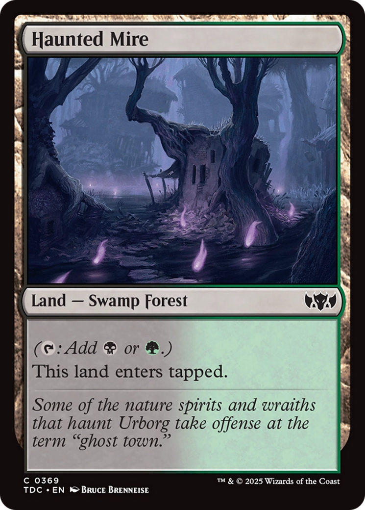 Image of Haunted Mire [Tarkir: Dragonstorm Commander]