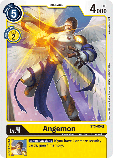 Image of Angemon [ST3-05] [Starter Deck: Heaven's Yellow]