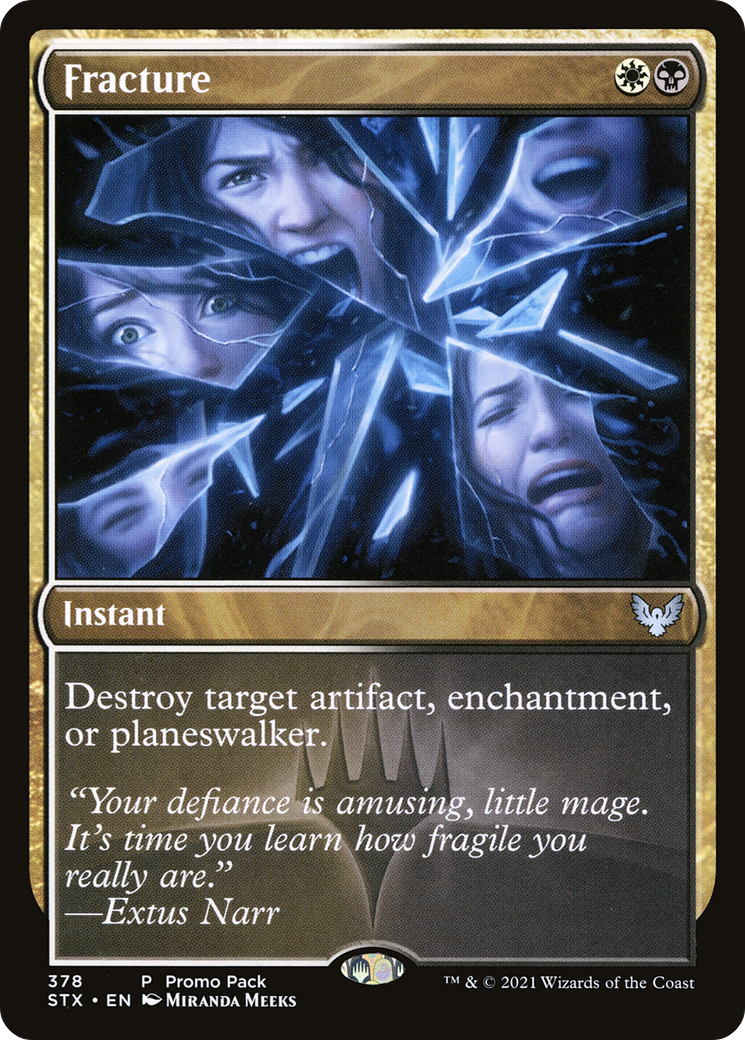 Image of Fracture (Promo Pack) [Strixhaven: School of Mages Promos]