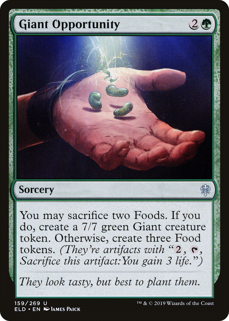 Image of Giant Opportunity [Throne of Eldraine]