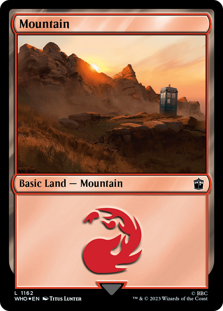 Image of Mountain (1162) (Surge Foil) [Doctor Who]