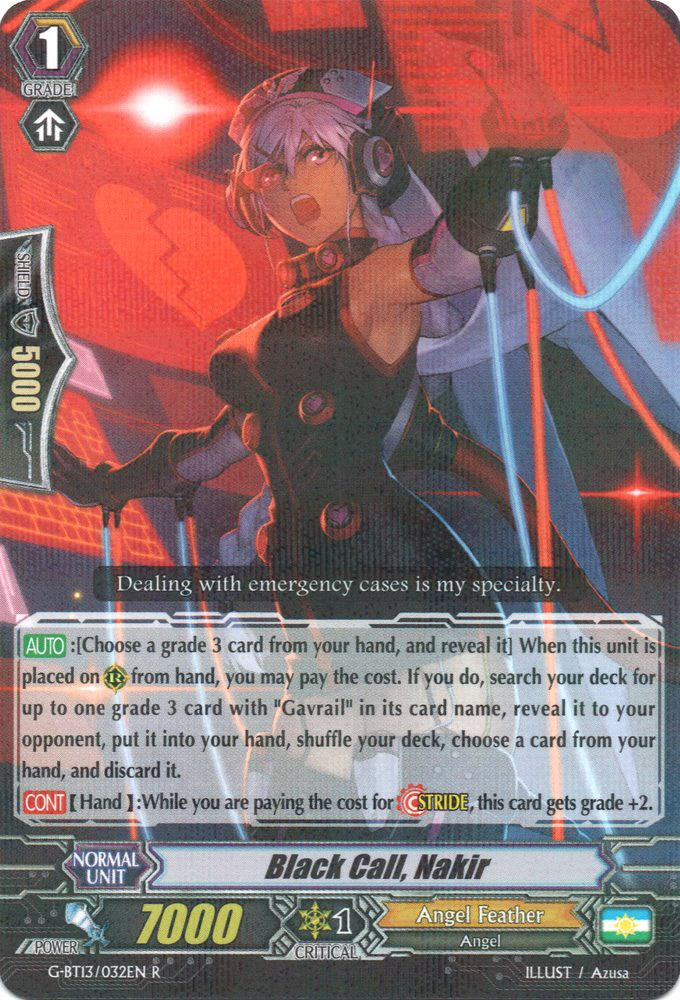 Image of Black Call, Nakir (G-BT13/032EN) [Ultimate Stride]