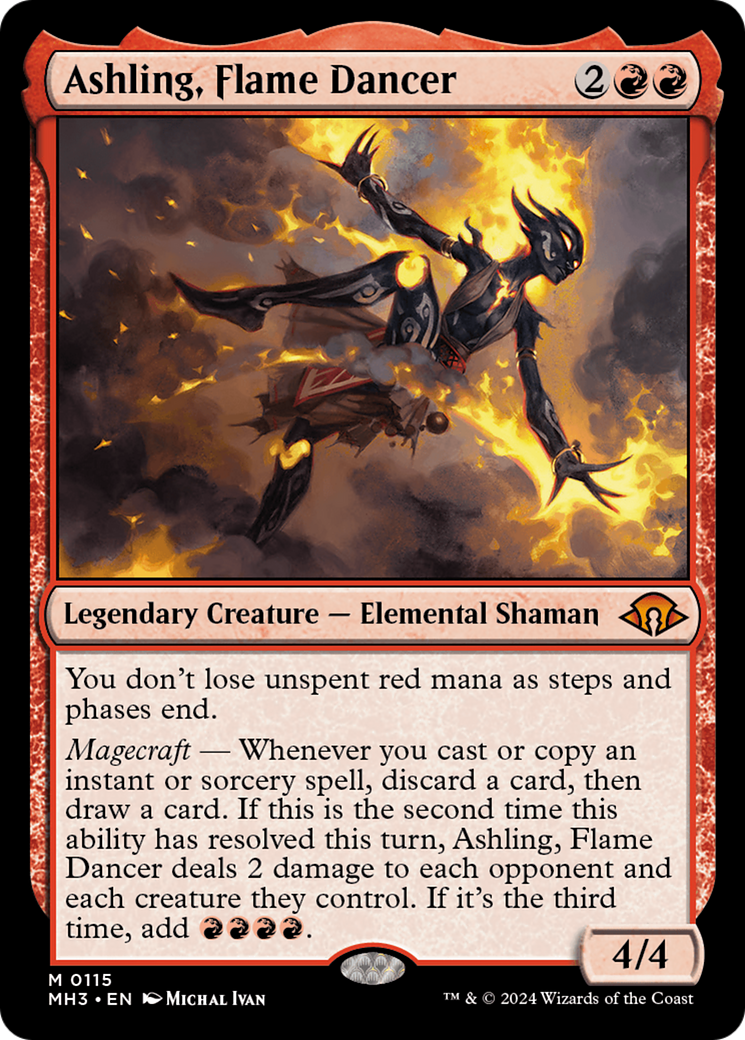 Image of Ashling, Flame Dancer [Modern Horizons 3]