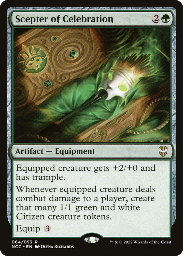 Image of Scepter of Celebration [Streets of New Capenna Commander]