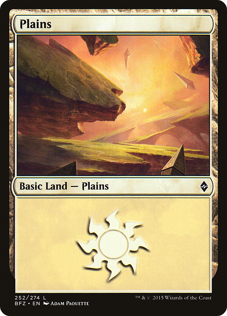 Image of Plains (252) [Battle for Zendikar]