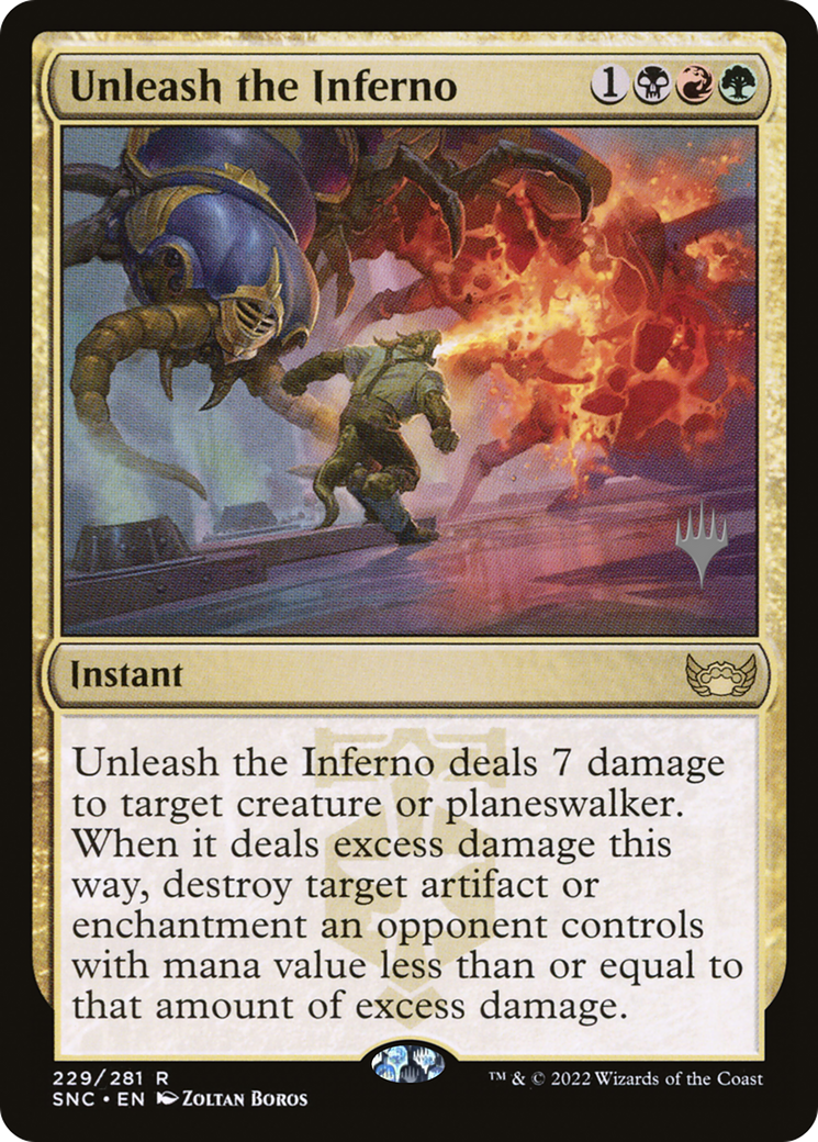 Image of Unleash the Inferno (Promo Pack) [Streets of New Capenna Promos]
