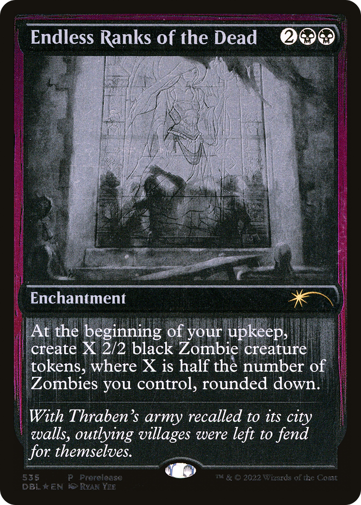 Image of Endless Ranks of the Dead [Innistrad: Double Feature Prerelease Promos]