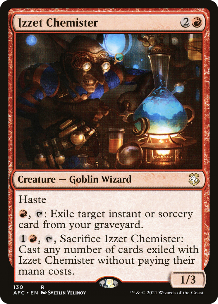 Image of Izzet Chemister [Dungeons & Dragons: Adventures in the Forgotten Realms Commander]