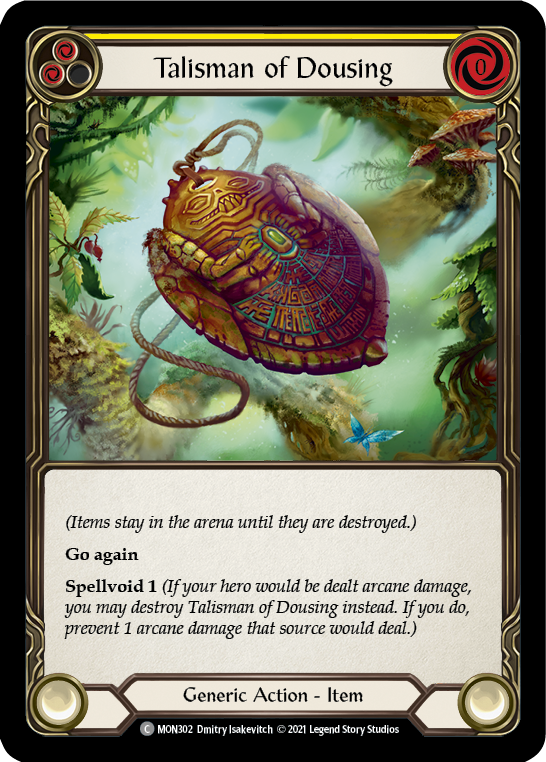 Talisman of Dousing [MON302] (Monarch)  1st Edition Normal