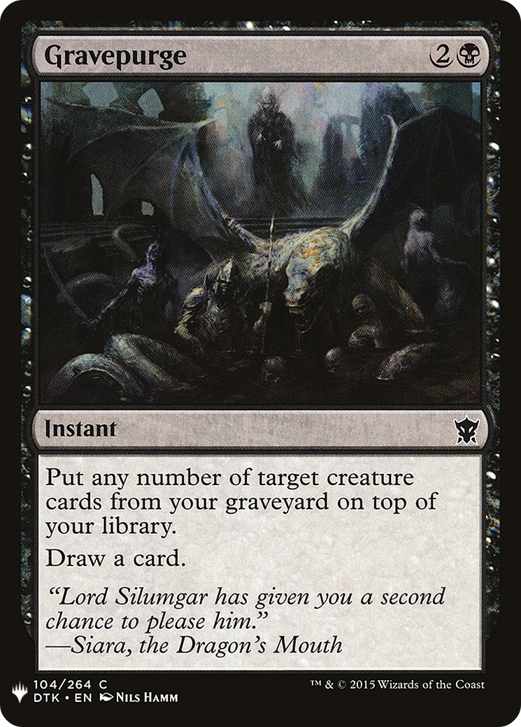 Image of Gravepurge [Mystery Booster]