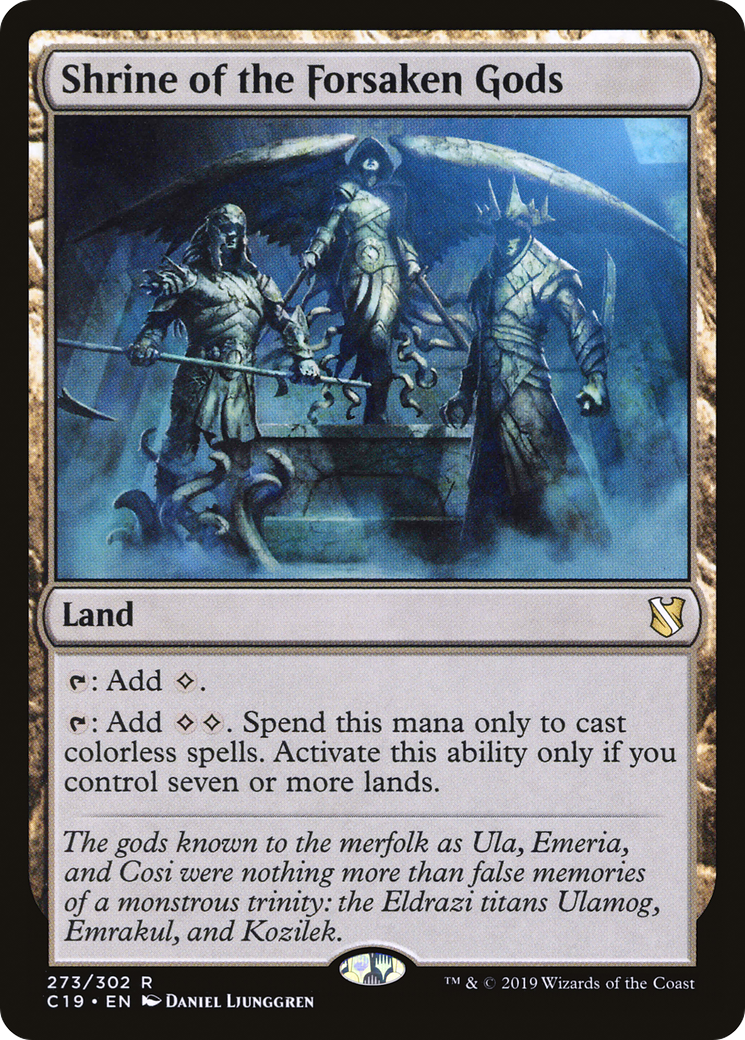 Image of Shrine of the Forsaken Gods [Commander 2019]