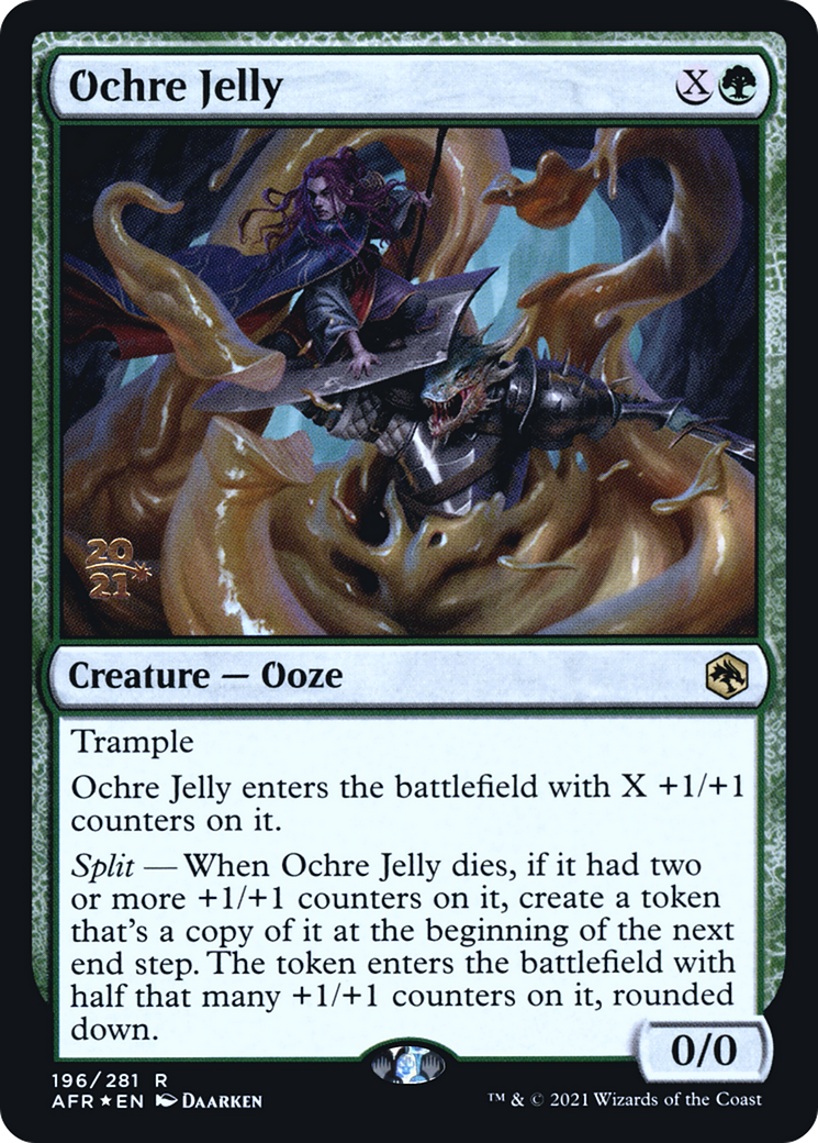 Image of Ochre Jelly [Dungeons & Dragons: Adventures in the Forgotten Realms Prerelease Promos]