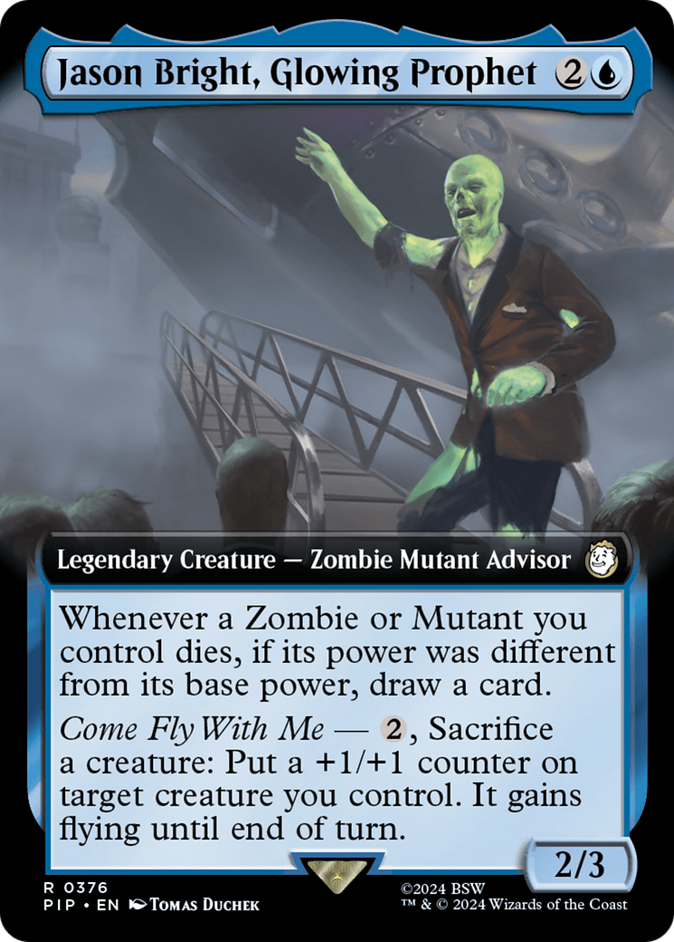 Image of Jason Bright, Glowing Prophet (Extended Art) [Fallout]