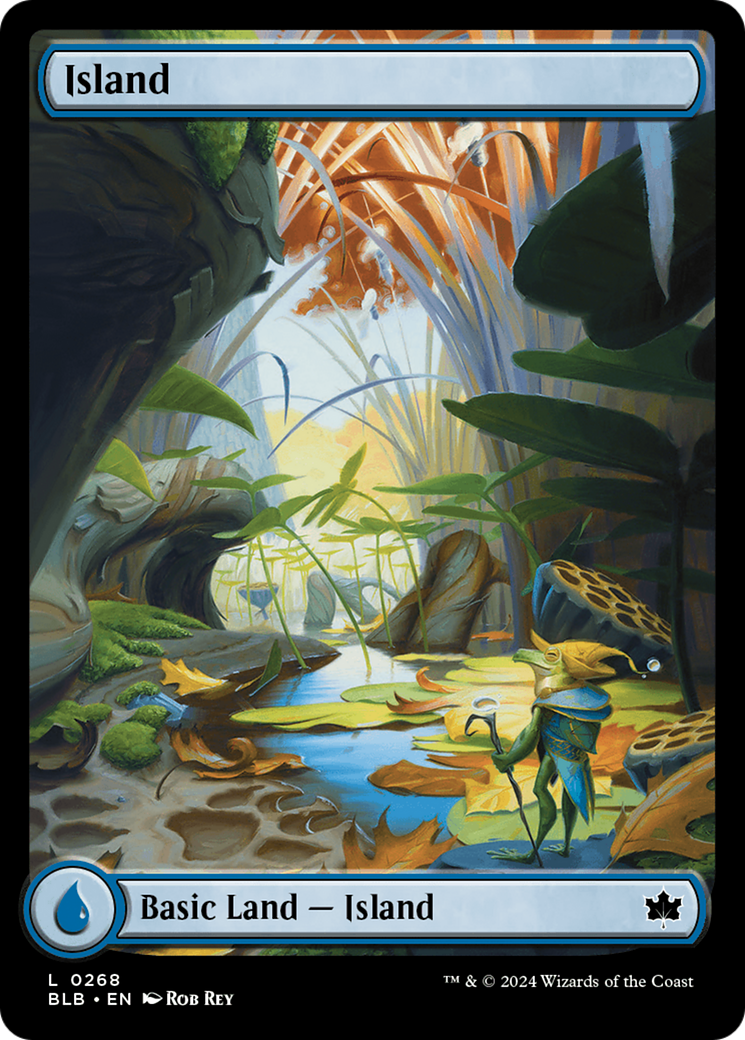 Image of Island (0268) [Bloomburrow]