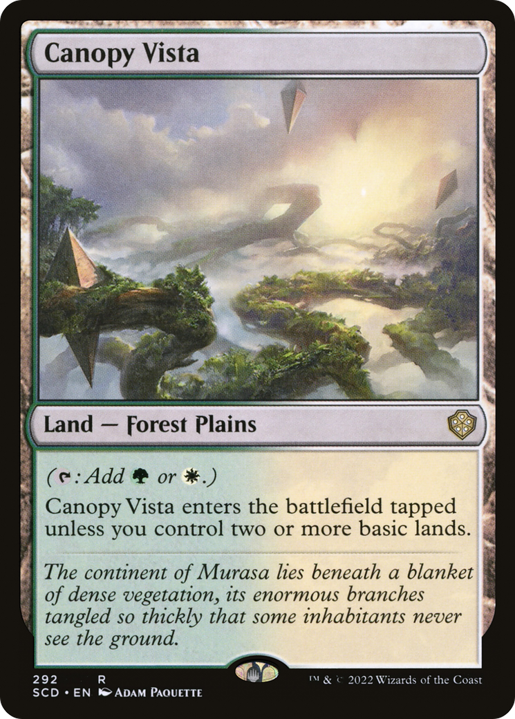 Image of Canopy Vista [Starter Commander Decks]