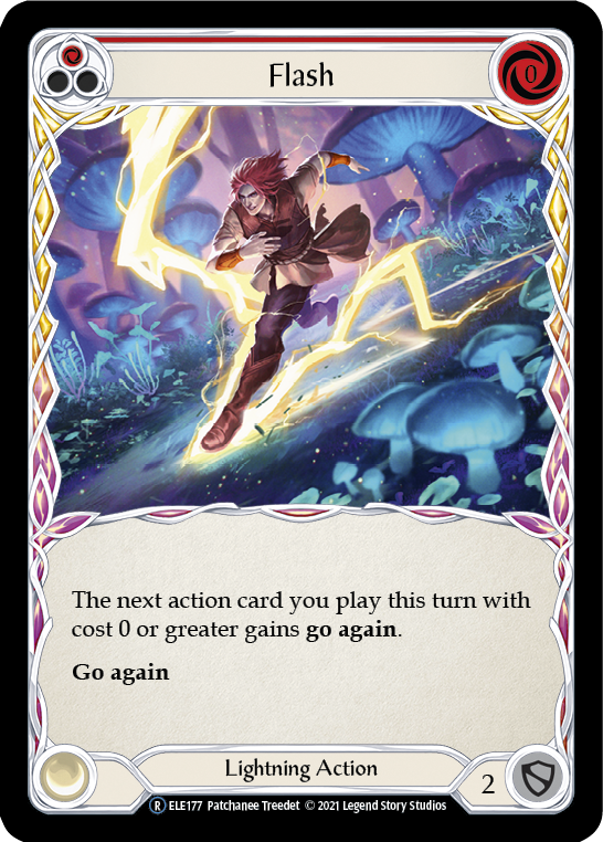 Image of Flash (Red) [U-ELE177] (Tales of Aria Unlimited)  Unlimited Normal